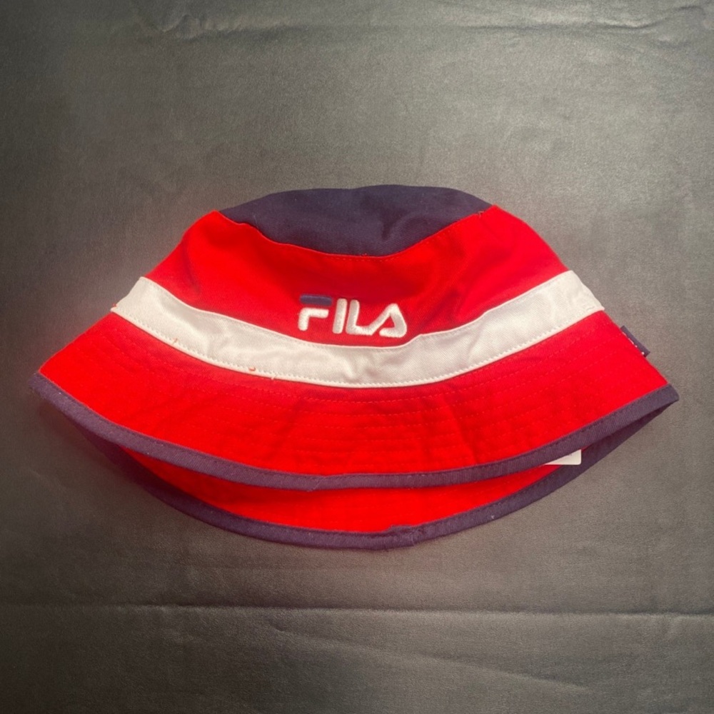 FILA Unisex Cotton Bucket Hat